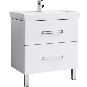 Тумба под раковину Aqwella Нео 80 Белый (Neo.01.08)