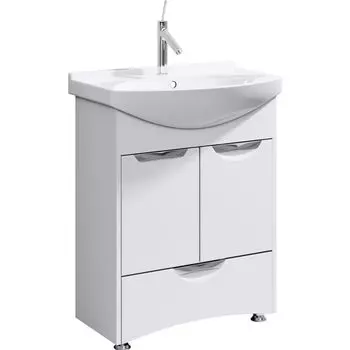 Тумба под раковину Aqwella Ультра люкс 65 Белый (Ul-l.01.06)