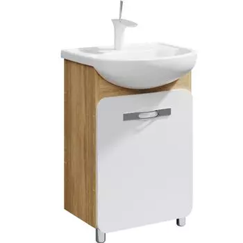 Тумба под раковину Aqwella Вега 55 Дуб Сонома (Veg.01.05)
