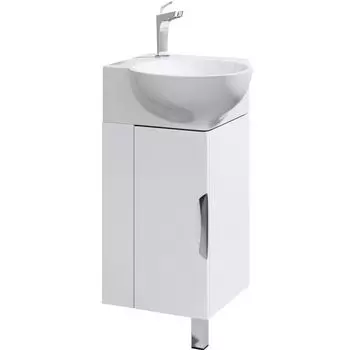 Тумба под раковину угловая Aqwella Рио 45 Белый (Rio.01.04)