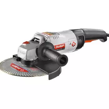Угловая шлифовальная машина 230 мм, 2100 Вт, ЗУБР УШМ-230-2100 ПМ3