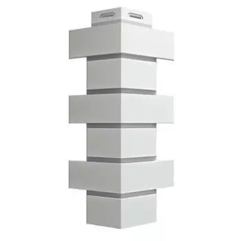 Угол наружный Flemish белый 140х420 Дёке