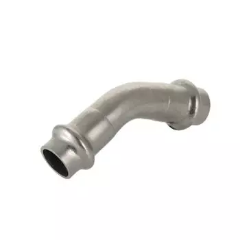 Угольник из нержавеющей стали 45° вн/вн Ø28 VALTEC