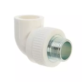 Угольник полипропиленовый 25х3/4" НР Fora