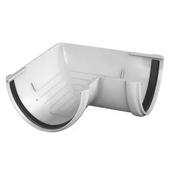 Угол желоба 90° ТехноНИКОЛЬ Белый