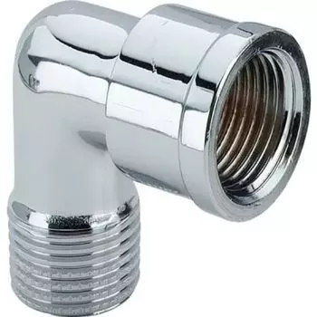 Уголок 1/2"х1/2" НР-ВР хром