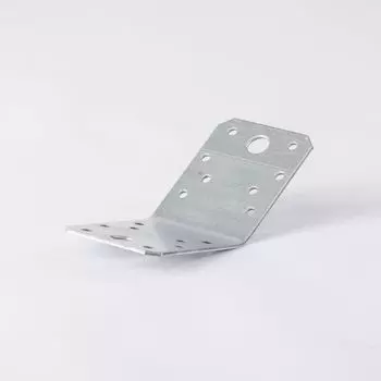 Уголок крепежный 135 градусов 70х70х55х2 мм ШК