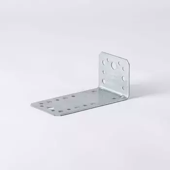 Уголок крепежный ассиметричный 130×50×65×2мм ШК