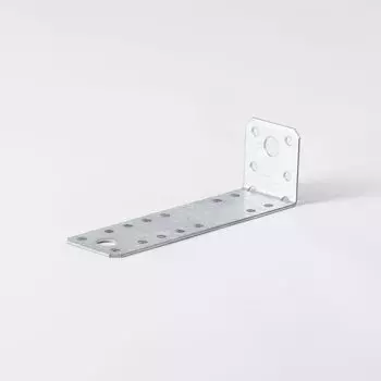 Уголок крепежный ассиметричный 140х40х40х2 мм ШК