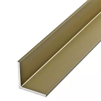 Уголок равнополочный (УП4, 2000.504 л, анод бронза, 15х15х1,2 мм)