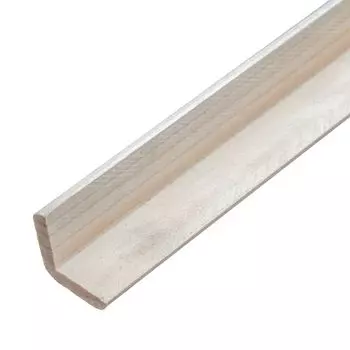 Уголок внутренний 25х25х2700 мм осина