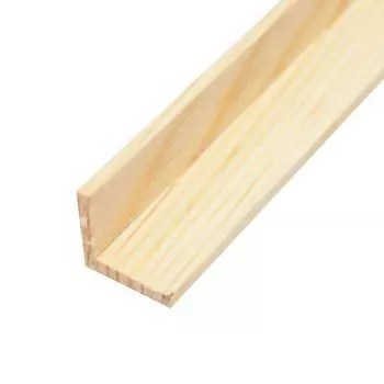 Уголок внутренний 35х35х2700 мм сосна