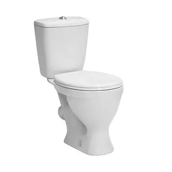 Унитаз напольный SANITA "Эталон" люкс с сиденьем дюропласт