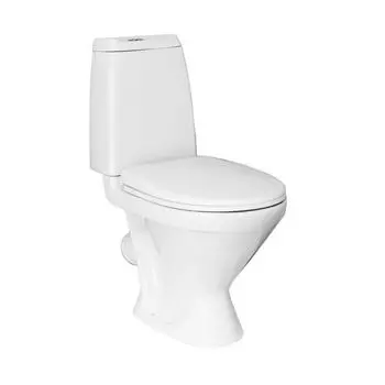 Унитаз напольный SANITA "Кама" комфорт с сиденьем термопласт с микролифтом