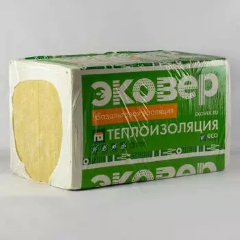 Утеплитель Эковер Лайт 35 кг/м³ 37λ (1000x600x50мм) 12 шт/уп