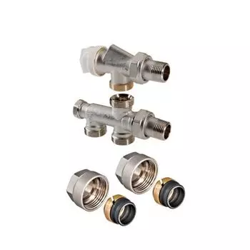 Узел нижнего подключения 1/2" термостатический