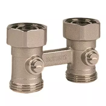 Узел нижнего подключения радиатора Н-образный R3/4 х G3/4 евроконус SANEXT