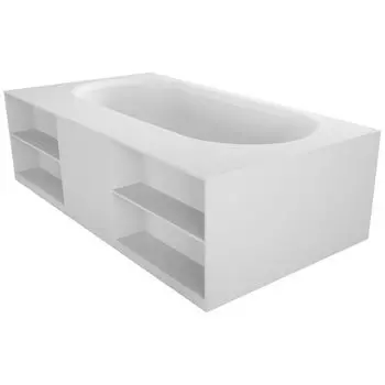 Ванна Riho Burgos 180х102 из искусственного камня