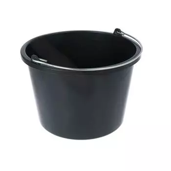 Ведро строительное черное 12л