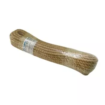 Веревка джутовая 8 мм (20 м)
