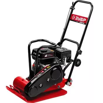 Виброплита бензиновая ГРУНТ-15, 15 кН, ЗУБР