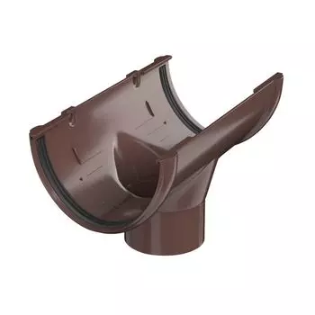 Воронка желоба ТехноНИКОЛЬ Коричневый