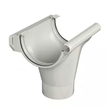 Воронка желоба ТехноНИКОЛЬ Макси Белый