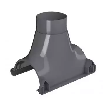 Воронка желоба ТехноНИКОЛЬ Макси Графитово-серый