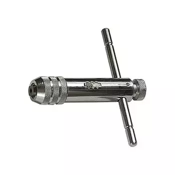 Вороток для метчиков хромированный с трещеткой М5-М12