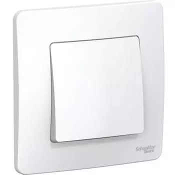 Выключатель 1-кл. СП BLANCA (сх.1) 6А 250В бел. SchE BLNVS006101