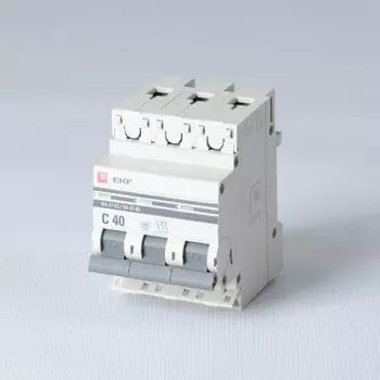 Автоматический выключатель трехполюсный 40А PROxima EKF