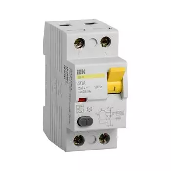 УЗО 2п 40А IEK