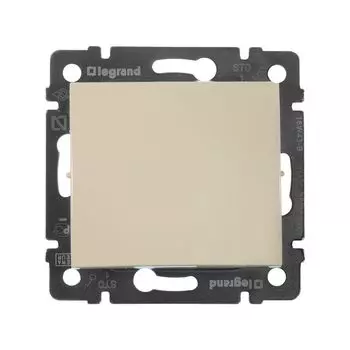 Выключатель одноклавишный слоновая кость 10А Valena Legrand