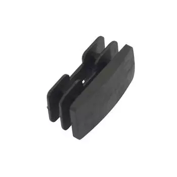 Заглушка 40*20 черная универсальная