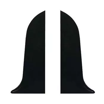 Заглушка Т-Пласт 076 черный 2шт/уп