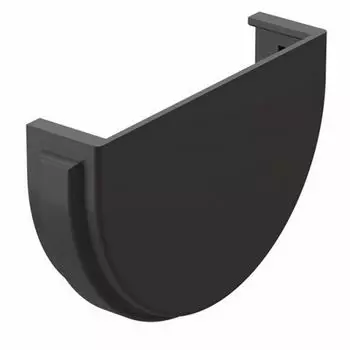 Заглушка желоба Docke Premium Графит