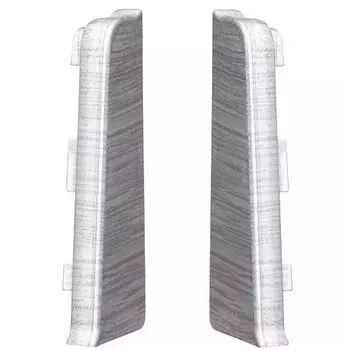 Заглушки Arbiton Indo 41 алюминий светлый 2шт/уп