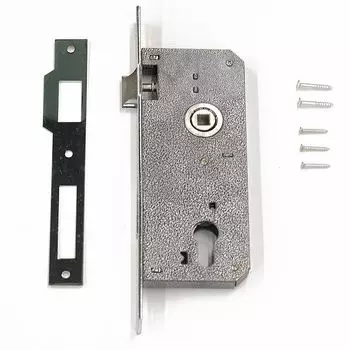 Замок врезной АЛЛЮР 9045 B CP без ц/м б/руч