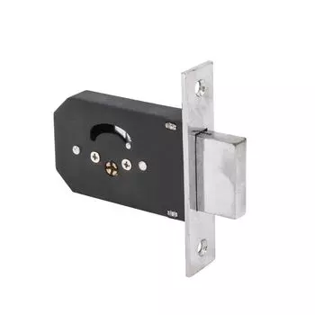 Замок врезной хром крест. ключ 955-5К CP