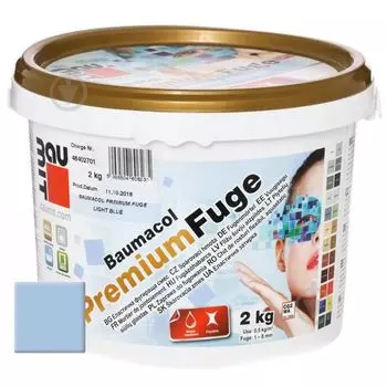 Затирка Baumit Baumacol PremiumFuge светло-голубая, 2 кг