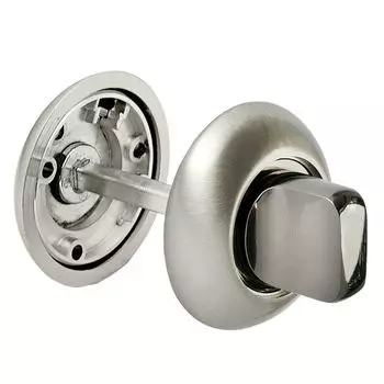 Завертка сантехническая (фиксатор) MORELLI SN/BN Белый никель/Черный никель, MH-WC