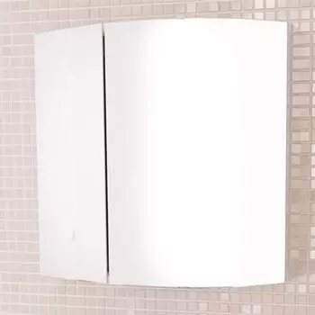 Зеркальный шкаф Comforty Лаура 60 2 белый