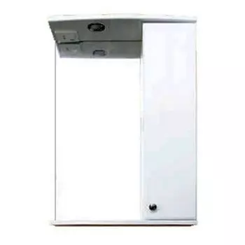 Зеркальный шкаф Iris Панда 55 3D белый (488996)