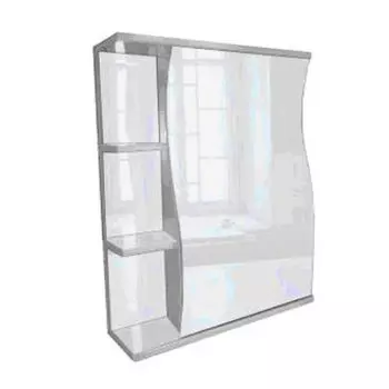 Зеркальный шкаф Iris Веста 55 (488917)