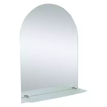 Зеркало "Арка" с полкой 39х58см