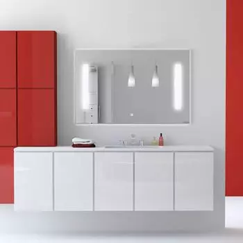 Зеркало Comforty Жасмин 120 светодиодное