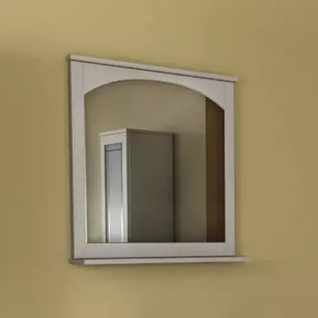 Зеркало Dreja Antia 90 капучино с полочкой