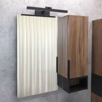 Зеркало-шкаф COMFORTY "Штутгарт-75", дуб тёмно-коричневый (4151037)