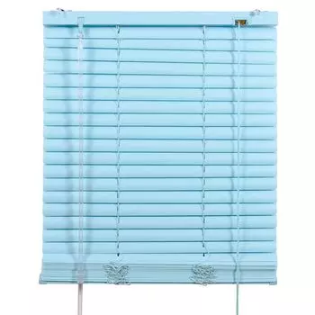 Жалюзи ПВХ 80х160см, голубой