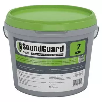 Звукоизоляционный герметик SoundGuard Seal 5 л